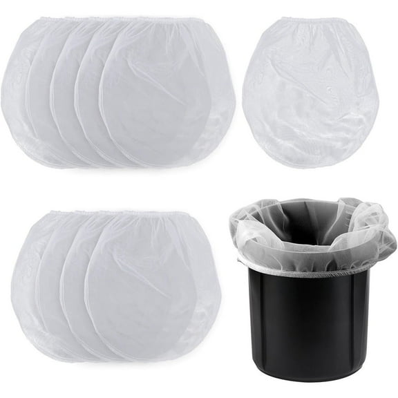 White Fine Mesh Paint Strainer Bag,Elastic Top Opening Strainer Bags,1 Gallon Liquid Nylon Filter Bags,for Home Paint Gardening Hydroponics (Set of 10)