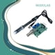 thumbnail image 3 of Tholdsy 1 Juego de módulo probador de PH ABS 0-14, conector BNC desmontable portátil, Detector de Sensor preciso, medidor con sonda Electrónica miscelánea, 3 of 6
