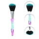 thumbnail image 3 of Conjunto de brochas de maquillaje conveniente de 10 piezas para viajes de negocios, fibra artificial verde, lana, plástico, 3 of 5