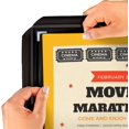 thumbnail image 4 of Azar Displays 300342-BLK Wall Mount Plastic Snap Poster Frame 22" x 28" Portrait/Landscape Sign Holder Frame, 4 of 12