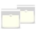 thumbnail image 1 of pequeña luz de noche Irfora 2pack USB Recargable Sensor de movimiento Luz nocturna 12LEDs Luz empotrada en el armario con sensor de oscuridad al amanecer Brillo ajustable para escaleras de pared Pasil Irfora pequeña luz de noche, 1 of 2