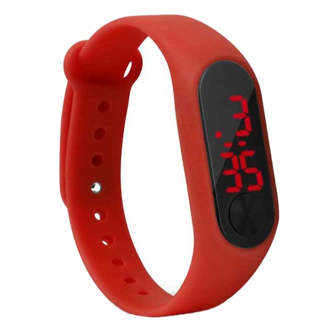 Methold Reloj de Digital fino para niños con pantalla LED, de Fitness para estudiantes, suministros deportivos para niños y niñas Type10 NO10