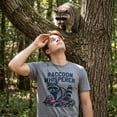 thumbnail image 4 of Mens Funny T Shirts Raccoon Whisperer Sarcastic Animal Graphic Tee for Men Graphic Tees, 4 of 9
