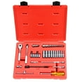thumbnail image 2 of STANLEY PROTO INDUSTRIAL 37PC SAE 1/4DR SKT SET ---, 2 of 3