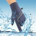 thumbnail image 4 of Miogawg Winter Gloves, Touch Screen Gloves, Warm Snow Water Resistant Thermal Gloves, Anti Slip Windproof Thermal For Men Women Running Hiking, 4 of 5