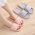thumbnail image 6 of CheerKidz Non Slip Couples Shoes for Men and Women Breathable Bathroom House Slippers with Soft Cushion Indoor Outdoor Shower Beach Pool Shoes Lightweight for Summer Walking(Orange,US:7.5), 6 of 7