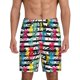 thumbnail image 1 of Fotbe Trendy Colorful Pineapples 1 Pantalones Cortos de Pijama para Hombre, Ropa de Dormir, Pantalones de Pijama Cortos para Hombre-XX-Large, 1 of 6
