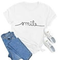 thumbnail image 3 of SHITINN T Shirts for Women Graphic Tee Clothes Summer Short Sleeve Top Womens Tee Short Sleeve Tops for Women Cute Summer Tops, 3 of 4