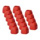thumbnail image 2 of 16 Uds. de protectores de suelo de pata de silla de silicona pequeños, cubiertas de patas de silla gruesas, protectores de patas de silla para tocador cuadrado y rojo perfecl Cubierta de la pierna del piso, 2 of 8