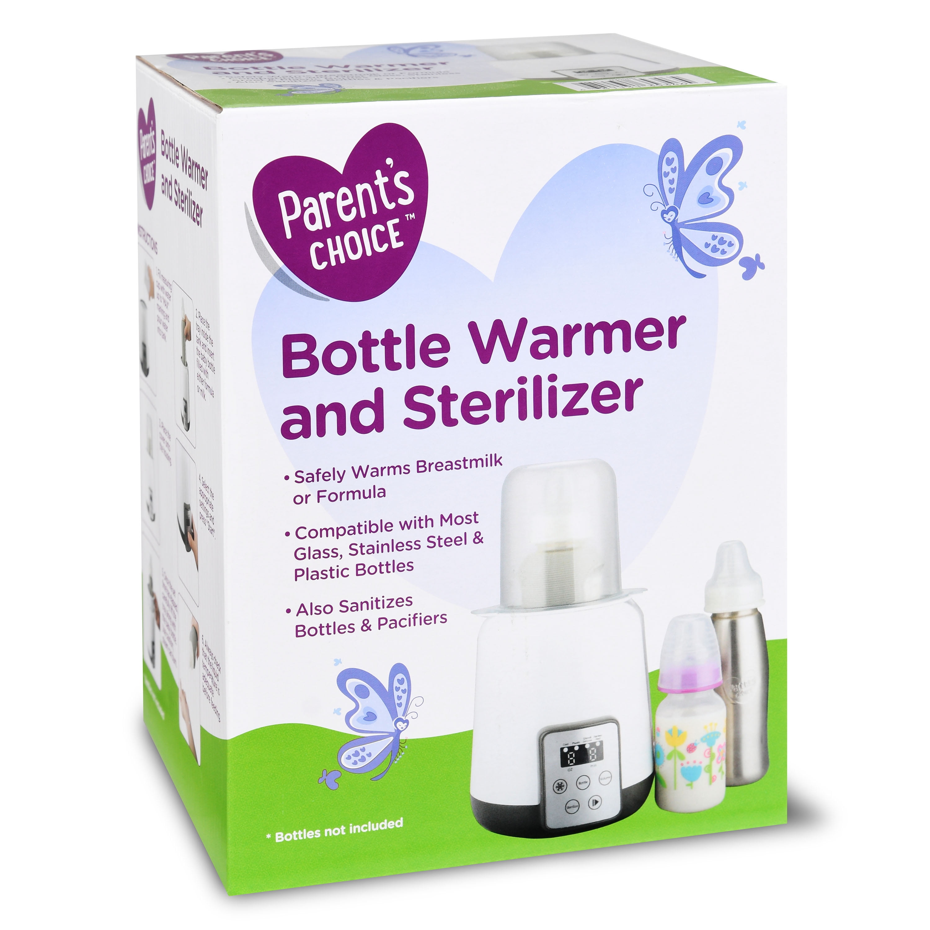 Parents Choice Electric Baby Bottle Warmer and Sterilizer