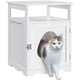 thumbnail image 1 of Caja de arena para gatos Yaheetech Hidden Furniture, color blanco, 1 of 9
