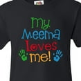 thumbnail image 4 of Inktastic My Meema Loves Me Youth T-Shirt, 4 of 5