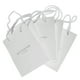 thumbnail image 1 of 5 piezas pequeña bolsa de regalo de papel kraft bolsos joyería embalaje partido gris Sunnimix Bolsa de joyería de papel, 1 of 8