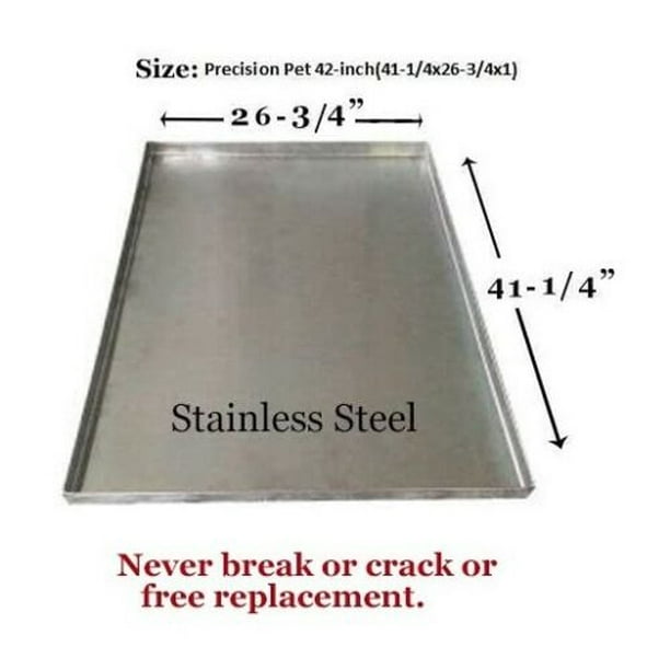 Metal Tray for Dog Crate Replacement Pan 41 Pan Tray Dog Crate Pan 41 X