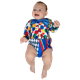 thumbnail image 1 of Pañalero sublimada 3D Payaso bebé Rev Payasito/de colores/body niño, 1 of 4