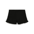 thumbnail image 2 of Garanimals Baby Girls Ribbed Shorts with Ruffle-Trim, 3-Pack, Sizes 0-24 Months, 2 of 4