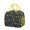 Yellow-63, variant on Reusable Thermal Lunch Bag - Hippie Retro Style Insulated Lunch Box, Lightweight & Portable, Splash-Proof & Easy to Clean (Abstract Geometric)