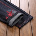 thumbnail image 5 of Casual Jeans Men Ripped Denim High-quality Hip Hop Design Trouser, 5 of 5