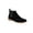 Black, variant on Gino Vitale Men's Wing Tip Chelsea Boots