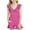 Girls Swimsuits-Hot Pink, variant on Summer Clearance!KkSLirnhs 9 years Swimsuit Girls 14-16 Shirt and Shorts Girls Solid Color Medium Size Children's Chest Padded Jumpsuit with Lace and Pocket Swimsuit 7-16 Years Old Black