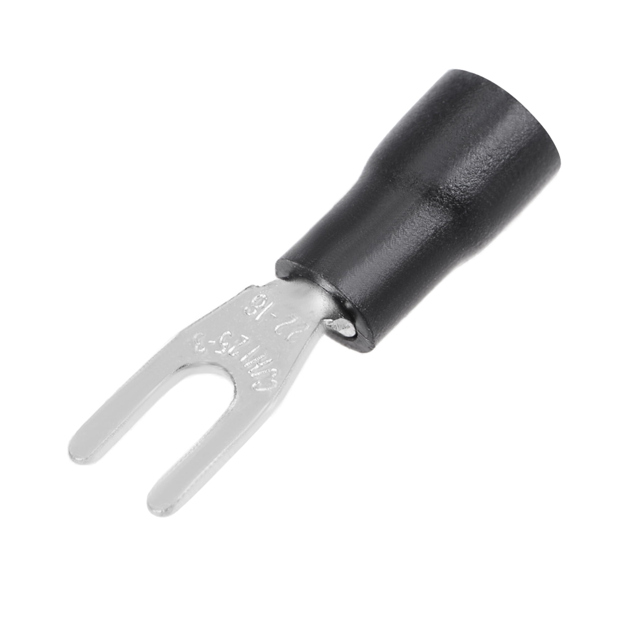 200Pcs SV1.253.2 Insulated Fork Spade Wire Connector Electrical Crimp