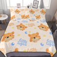 thumbnail image 1 of HAHDAXIA Cute Dog Pattern Bedding Solid Comforter Set for All Seasons,3 Pieces(1 Comforter+2 Pillowcases),Soft Microfiber Bedding Set Queen(90"x90"), 1 of 7