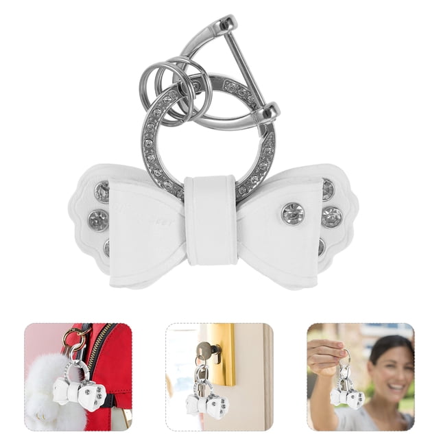 YSNOOWE Llaveros Con Moño Para Colgar En Carteras Y Que Añaden Un Femenino Y
