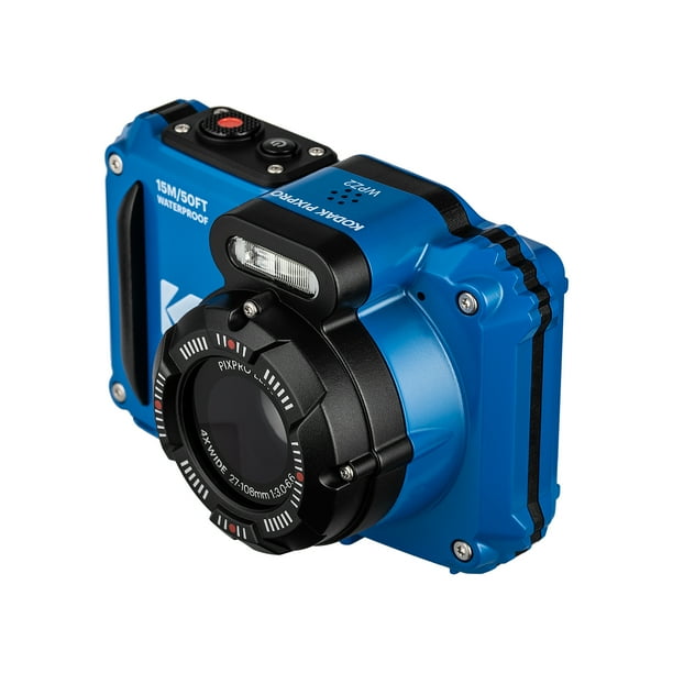Kodak PIXPRO WPZ2 Digital Camera (Blue) | Waterproof, Shockproof