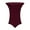 Red, variant on Ultimate Textile Spandex Stretch Fitted Table Cover - Fits 30-Inch Round Cocktail Tables, 42"H