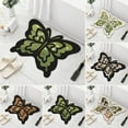 thumbnail image 7 of DAMAI Absorbent Butterfly Bath Mat,Butterfly Diatomaceous Floor Mat Bathroom Rugs,Non-Slip Vintage Butterfly Absorbent Floor Mat for Living Room,Bedroom,Bathroom,Entryway, 7 of 7