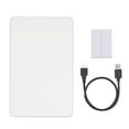 thumbnail image 4 of TFixol 2.5 inch Hard Disk Case USB3.0 External HDD/SSD Enclosure SATA Hard Drive Case Tool-free Design Easy Installation ABS Shell White, 4 of 8