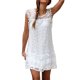 thumbnail image 2 of ICHUANYI Clearance Women's Summer Casual Sleeveless Print Short Sleeve Short(White, XL) ICHUANYI WER2023081012512, 2 of 9
