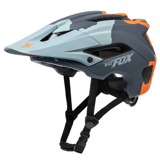 BATFOX-casco de bicicleta de carreras para hombre y mujer, nuevo diseño, color negro, para deportes al aire libre Fivean Cascos de ciclismo