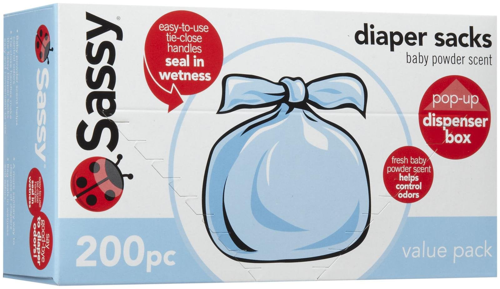 10 Rollen Baby Disposable Diaper Sacks 