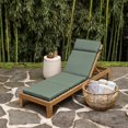 thumbnail image 2 of Outdoor Chaise Cushion, 21 x 72, Rain-Proof, Fade Resistant, Cushion for Chaise Lounger Sage Green Texture, 2 of 10