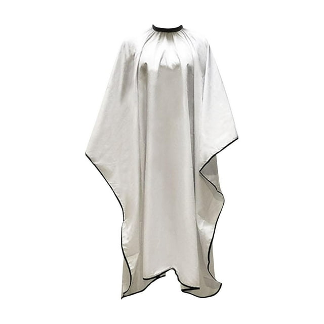 Delantal de Corte de Pelo, Delantal de Corte de Pelo, Capa de Peluquero Suave Y Práctica, Capa de Peluquero Profesional para Salón, Peluquería, Uso Do Blanco