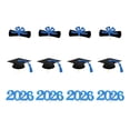 thumbnail image 3 of 2026 Graduation Cupcake toppers, 36 PCS Food/Appetizer Picks for Graduation Party Mini Cake Decorations, Diploma, 2026, Grad Cap Set 36 Pieces, 3 of 6