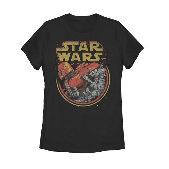 Women's Star Wars: The Rise of Skywalker Retro Knights of Ren Graphic Tee Black X Large