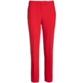 thumbnail image 1 of Anne Klein Womens Solid Casual Trouser Pants, Red, 16, 1 of 1