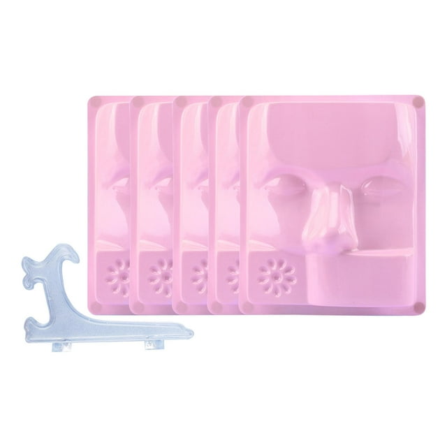 Bandeja de Extensión de Pestañas Sunnimix 5 Piezas Rosa