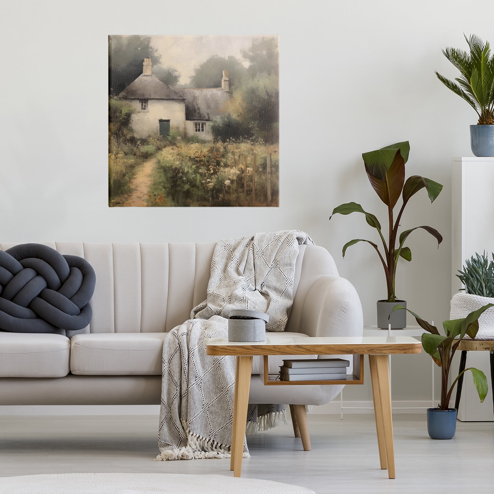 Stupell Industries Cottage Comfort in Summer Garden Canvas Wall Art, design by Creative Studio