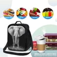 thumbnail image 4 of Lsque Indian Elephant Lunch Bag Lunch Box for Women Men Reusable Insulated Lunch Tote Bag,Leakproof Thermal Cooler Sack Food Handbags Case High Capacity, 4 of 9