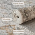 thumbnail image 5 of 8'x10' Vintage Oriental Area Rug, Non-Shedding Washable Floor Carpet, Grey Multi, 5 of 5
