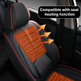 thumbnail image 6 of Red Edge Car Seat Covers for Honda HR-V 2023-2026 Car Seat Cover , Faux Leather, Full Set of 5 Seats, With Lumbar Support, Waterproof, Beautify Interior, Beautify the Interior of Old Cars, 6 of 10