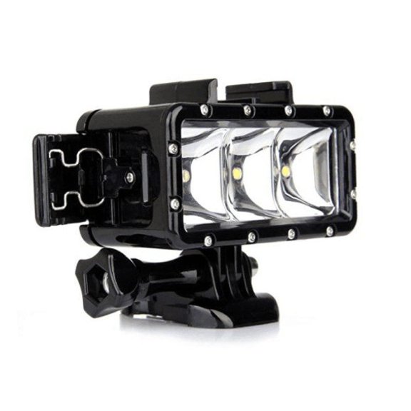 Underwater Diving Spot Light Lamp LED Light Video Light For GoPro Hero 5 4 3  3 SJ4000