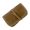 thumbnail image 3 of Cigar Travel Bag Portable Cigar Case Vintage Canvas Cigar Organizer Holds 3 Cigars (Brown), 3 of 5