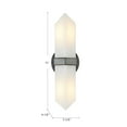 thumbnail image 6 of WV334215PNAR-Alora Lighting-Valencia - 2 Light Bath Vanity-15 Inches Tall and 3.63 Inches Wide-Polished Nickel Finish, 6 of 7