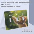 thumbnail image 3 of Cat and Bubbles Decorative Light Switch Plates Switch Cover Decorative Wall Plates Ideal for Living Room Kitchen Bedroom and Study, 3 of 8