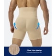 thumbnail image 3 of MANIFIQUE Men Boxer Shorts Underwear Shapewear Tummy Control Shorts Slimming Body Shaper, 3 of 6