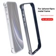 thumbnail image 2 of Bumper Case For iPhone 15ProMax 14 13 12 XS Aluminum 2023 Hot Metal Frame C9W8, 2 of 9